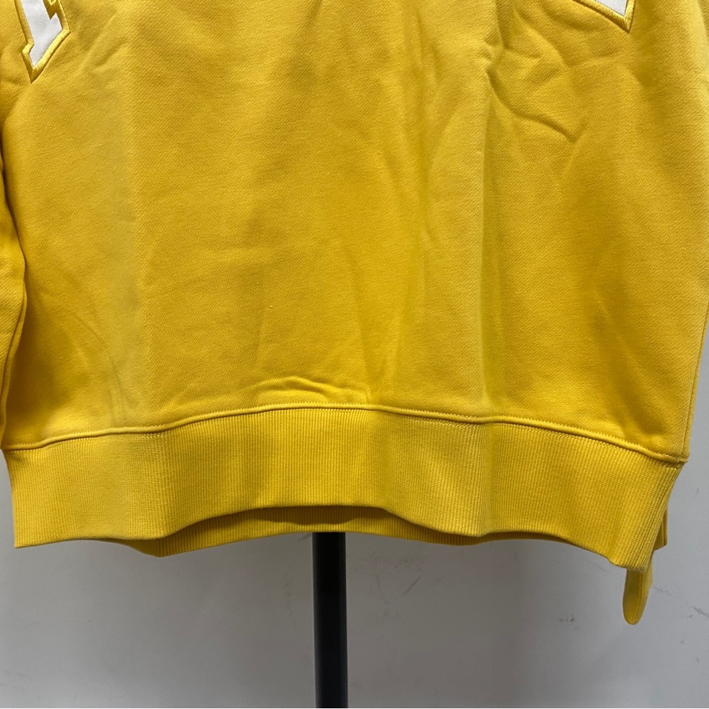 Parke yellow round-neck long-sleeve sports jacket - Picture 5 of 5